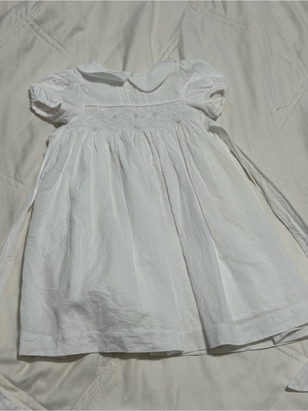 Edgehill collection white dress 12m